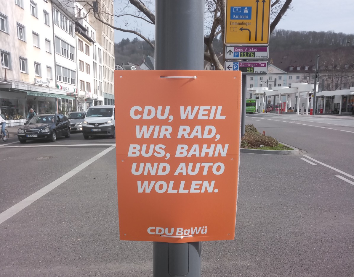 CDU-Plakat